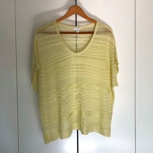 SOLD Pure J.Jill T-shirt / cover-up